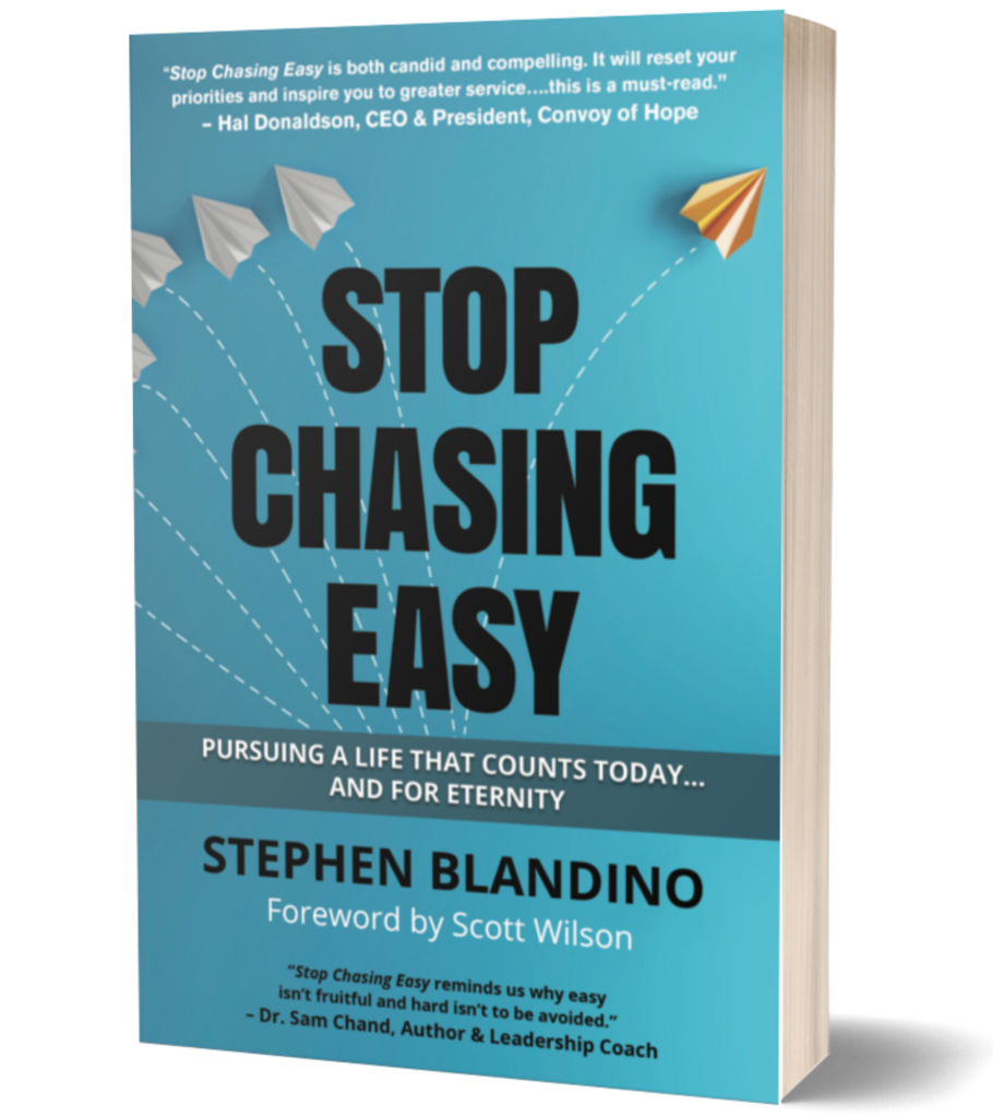 Copy Of Stop Chasing Easy-12 | Stephen Blandino